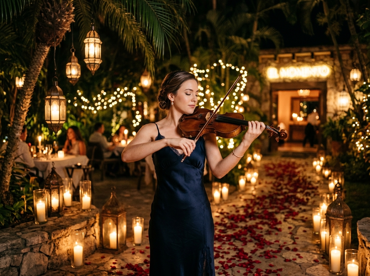 Live Acoustic Violinist Serenade